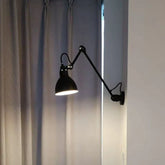 Applique paralume nero con struttura in metallo - clowasit.com